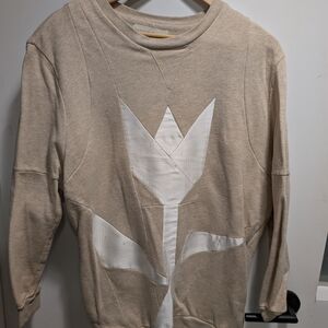 Stella McCartney Beige Top with White Accents